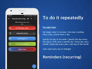 Speaking Alarm Clock - Hourly Timer Water Interval Screenshot 3