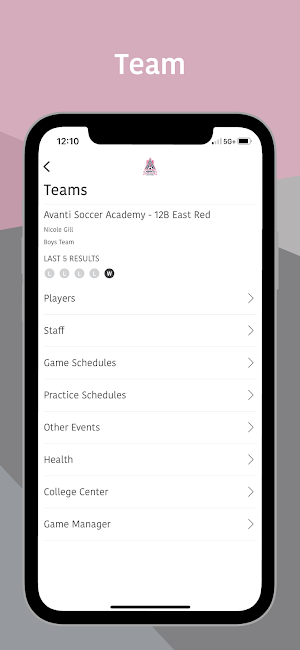 Avanti Soccer Academy Screenshot 1