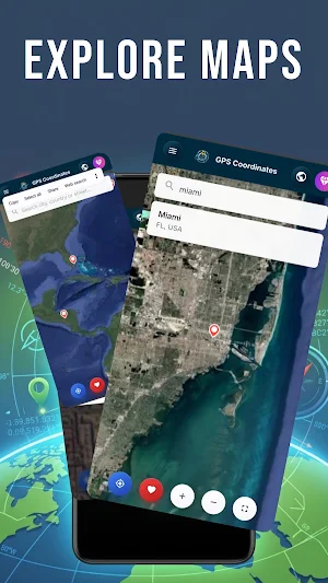GPS Location & Coordinates Screenshot 1