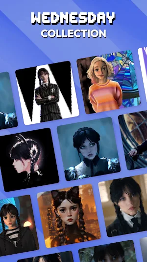 Wednesday Addams Family Art Screenshot 1