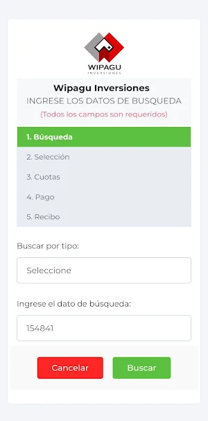 Wipagu - Mis Pagos Screenshot 2