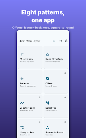 Sheet Metal Layout: Patterns Screenshot 3