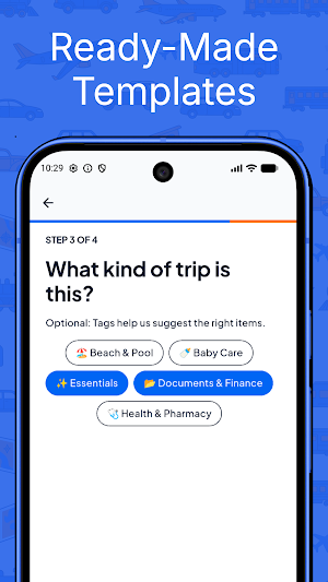 CoPack: Packing list & luggage Screenshot 3
