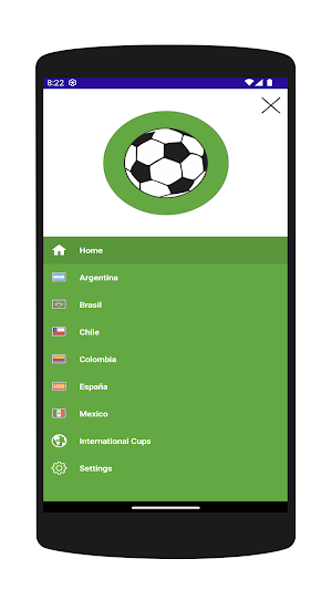 FutbolLibre App Screenshot 2