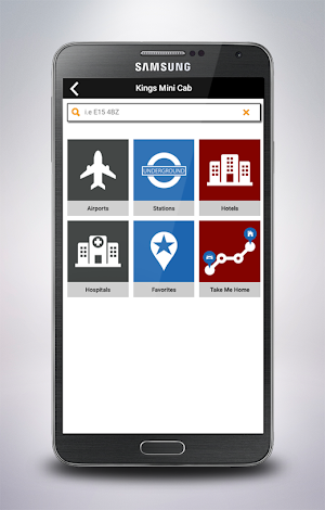 King Minicabs Screenshot 2