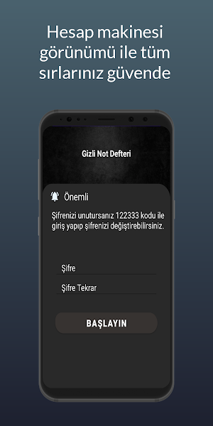 secret and encrypted notepad Screenshot 0