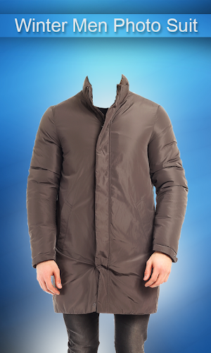 Winter Men Photo Suit Screenshot 3