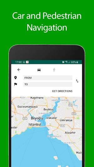 Istanbul Offline Map and Travel Guide Screenshot 1