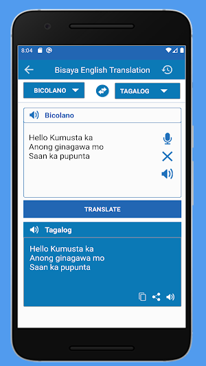 Bisaya English Translator Screenshot 2