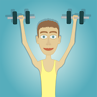 Muscle clicker: Gym game