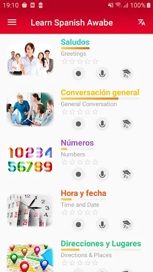 Learn Spanish Awabe Screenshot 0