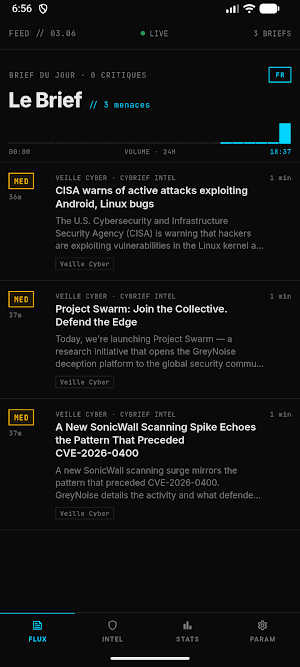 Cybrief  Cyber Threat Intel Screenshot 0