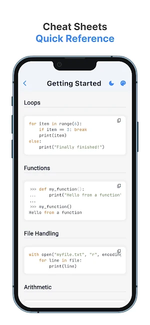DEV Cheat Sheets Screenshot 1