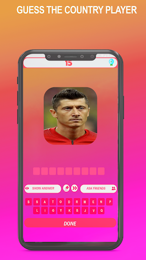 guess country player football Screenshot 1