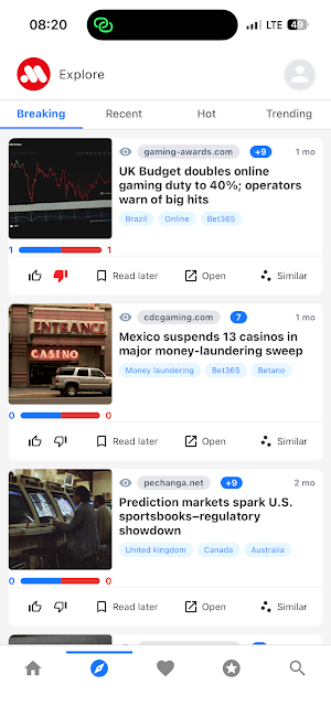 MetaGameNews Screenshot 1