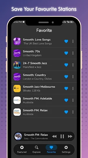 Smooth Radio Live: UK & AU Screenshot 2