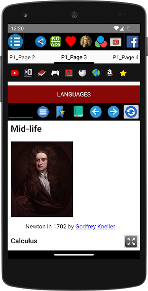 Isaac Newton - Biography Screenshot 3