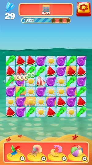 Beach Party Blast: Match 3 Puzzle Rescue Game Screenshot 3