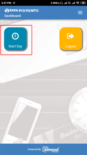 Tata Pigments SalesForce Screenshot 1
