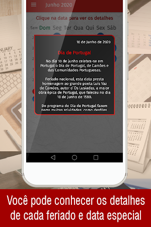 calendario portugues com feriados, calendario 2020 Screenshot 2
