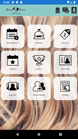 Deja Vous Hair Care Screenshot 0