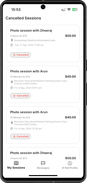 B-Roll Pro: Photography Gigs Screenshot 3