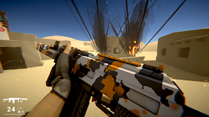 Nextbots In Backrooms: Shooter Screenshot 1