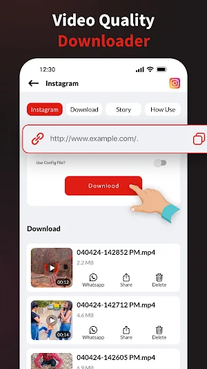 Video Downloader : HD Player Screenshot 1