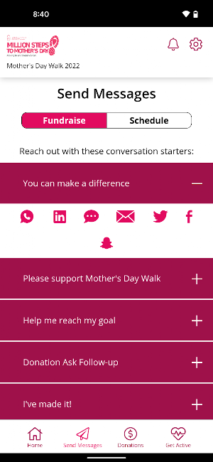 Mother's Day Walk Screenshot 2