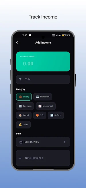 Expense Folio: Expense tracker Screenshot 3