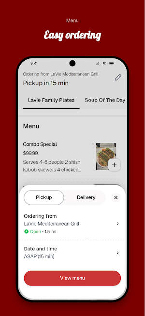 LaVie Mediterranean Grill Screenshot 2