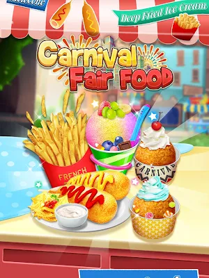 Carnival Fair Food - Crazy Yummy Foods Galaxy Screenshot 3
