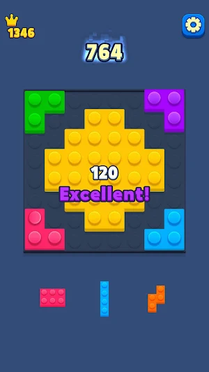 Fit the Blocks - Brick Puzzle Screenshot 3