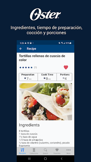 Recetas Oster Screenshot 2