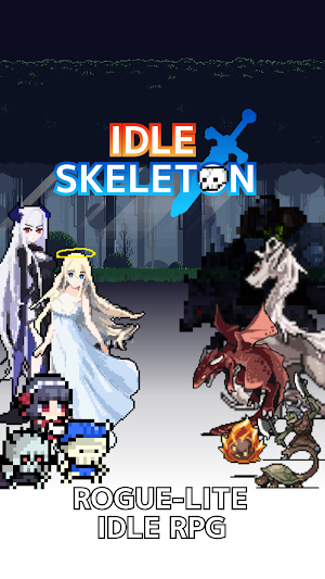 Idle Skeleton - Pixel RPG Screenshot 0