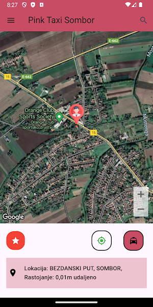 Pink Taxi Sombor Screenshot 1