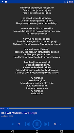 Lagu Hati Yang Kau Sakiti Screenshot 2