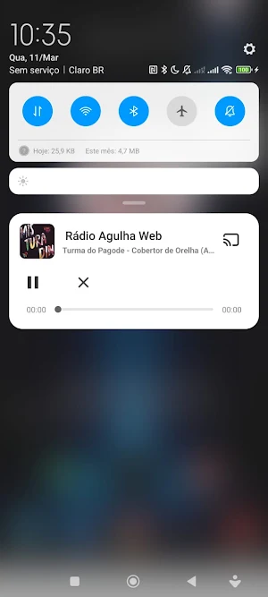 Rádio Agulha Web Screenshot 1