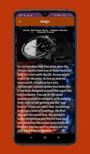 Tinwoo Smart Watch guide Screenshot 2