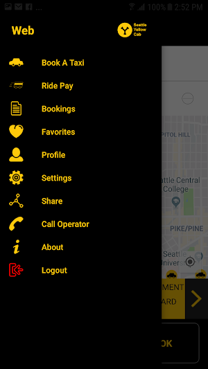 Seattle Yellow Cabs Screenshot 3