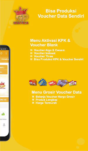 Gerai Pulsa - Aplikasi Pulsa Screenshot 1