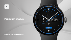 Premium Status Watch Face Screenshot 0