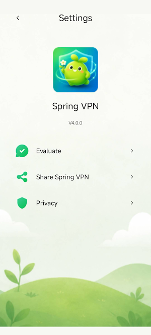 Spring VPN — Fresh Every Day Screenshot 2