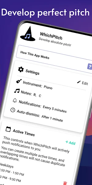 WhichPitch: Gain Perfect Pitch Screenshot 0