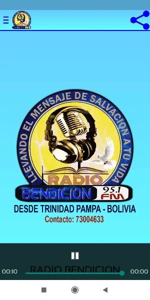 Radio Bendición Misionera Screenshot 2