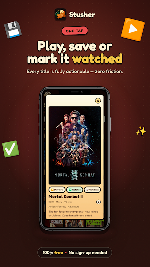 Stusher: What to Watch Screenshot 3