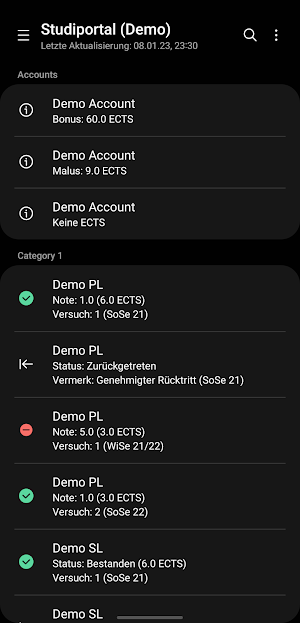 Studiportal Screenshot 0