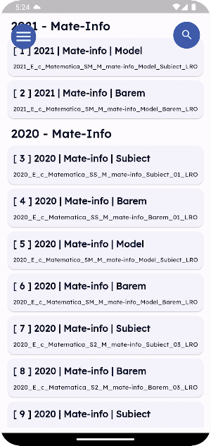 Matematica BAC Mate-Info M1 Screenshot 0