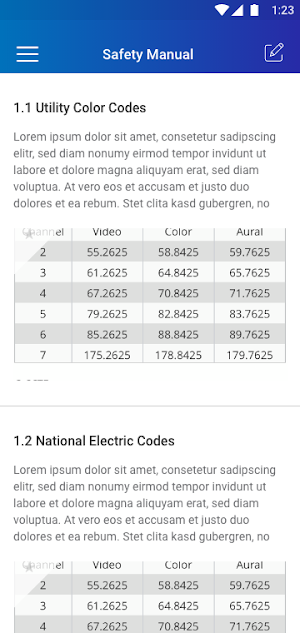 CommScope Cable Tech Guide Screenshot 1