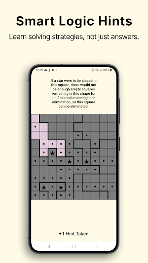 Star Battle Puzzle: Brain Game Screenshot 1